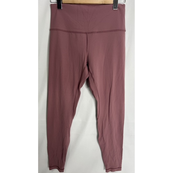 Lululemon Align Leggings Size 10 in a dusty rose pink color - Picture 1 of 12